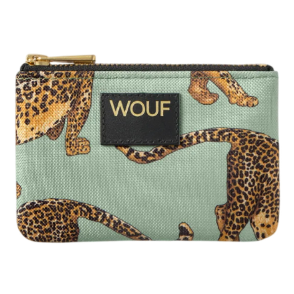 WOUF Emerald Leopard Wallet